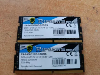 RAM DDR4 G.Skill Portátil 16GBx2,en total 32GB
