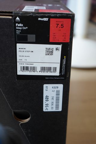 Botas Snowboard Burton Step On Felix 38.5