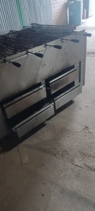 Barbacoa Profesional Carbón