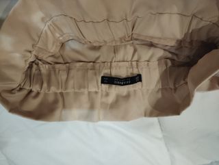 Pantalones Zara Beige Talla S