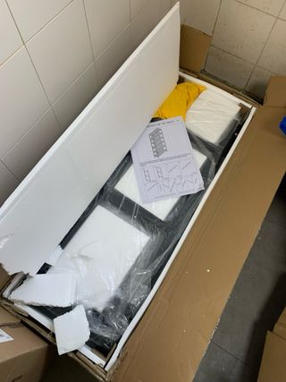 Estantería Industrial Madera y Metal