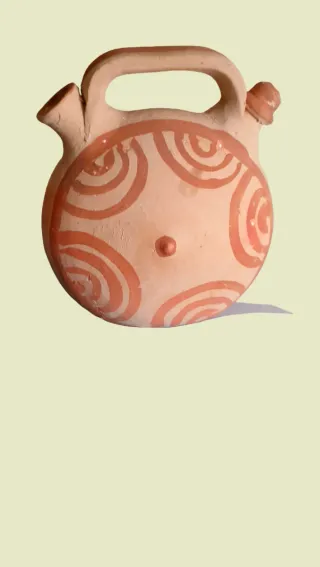 2 Piezas Cerámica Popular  La Mancha Toledo Cuenca