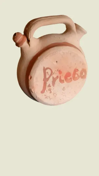 2 Piezas Cerámica Popular  La Mancha Toledo Cuenca