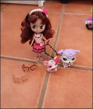 Pack 5 Littlest Pet Shop + 2 Muñecas