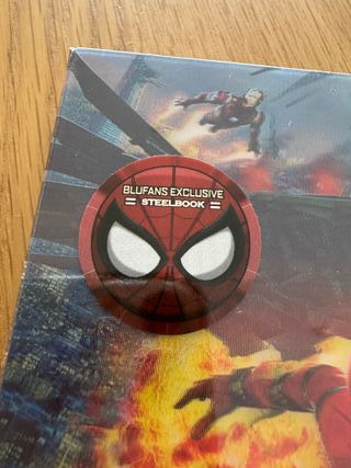 Spider-Man Homecoming Blu-ray Blufans steelbook