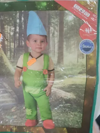 Disfraz Gnomo 12 meses