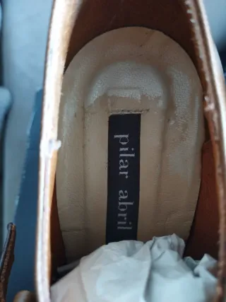 Zapatos tacón Pilar Abril Marrón Talla 36