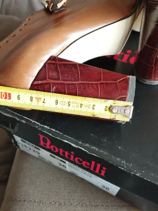 Zapatos tacón Pilar Abril Marrón Talla 36