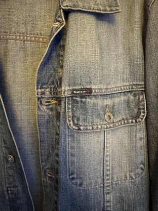 Casaco ganga Salsa azul