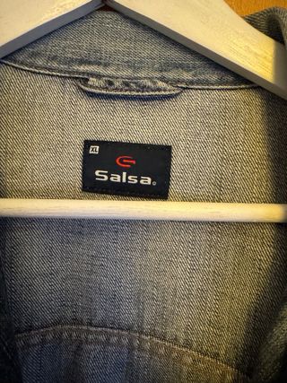 Casaco ganga Salsa azul