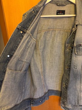 Casaco ganga Salsa azul