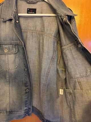 Casaco ganga Salsa azul