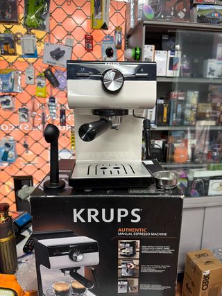 Cafetera Krups Authentic Manual Espresso 15 bar