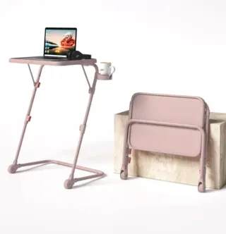 Escritorio plegable rosa MEUBLE Cosy