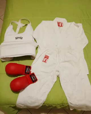 Kimono Karate Completo + Protezioni