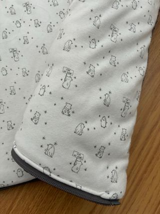 Saco capazo bebé algodón