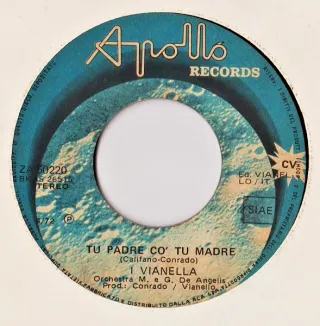 I Vianella Semo Gente De Borgata 7" 45 RPM 1972