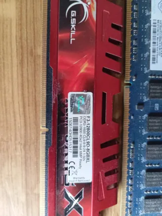 Memorias RAM Kingston y G.Skill