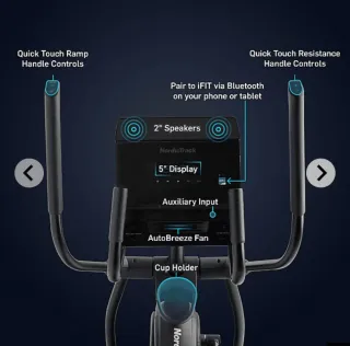 Bicicleta Elíptica NordicTrack iFit