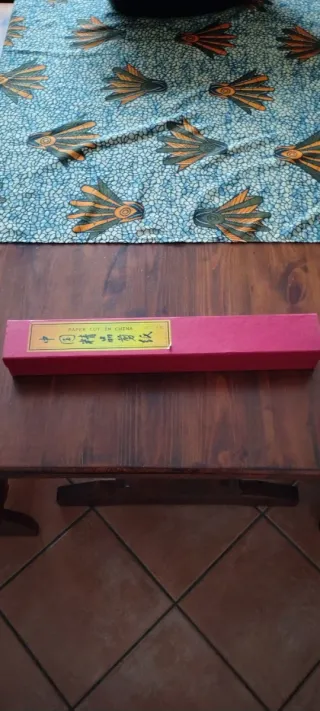 Antiquariato Dipinto a Mano Cinese