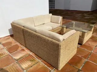 Conjunto Sofá y Mesa Danesa  Skovby. alta calidad