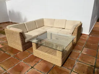 Conjunto Sofá y Mesa Danesa  Skovby. alta calidad