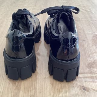 Mocasines negros charol