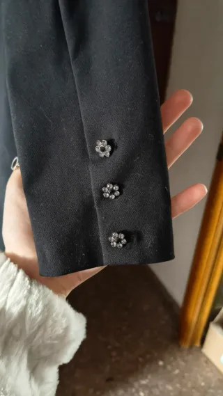 Vestido negro corto fiesta