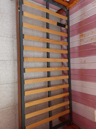 2 Camas Madera Convertibles Literas