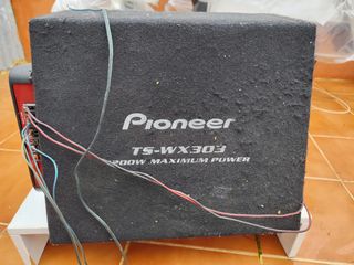 Subwoofer activo Pioneer TS-wx303 1200w max