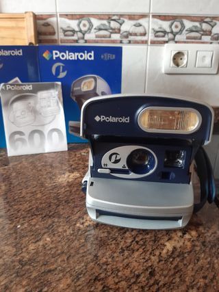 Fotocamera Polaroid 600 Blu/Argento