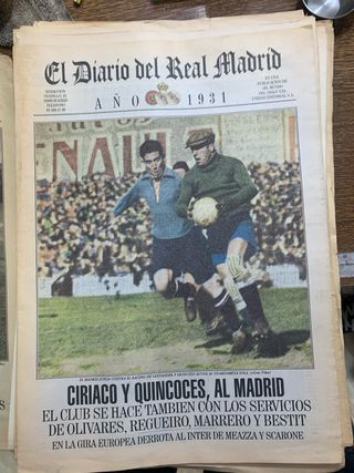 Periodicos de deportes muy antiguos
