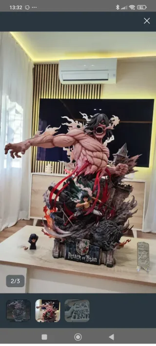 Figura Eren Yeager Hertz Studios