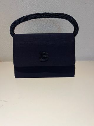 Borsetta Laura Biagiotti nera con manico