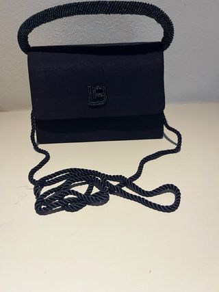 Borsetta Laura Biagiotti nera con manico