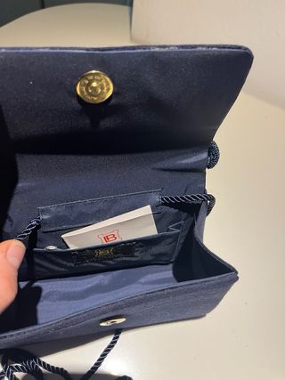 Borsetta Laura Biagiotti nera con manico