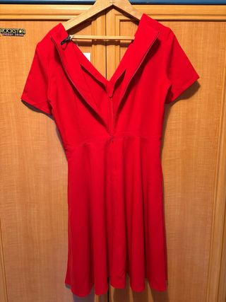 Vestido Felipe Albernaz Rojo Talla XL