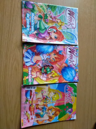 Lote de revistas winx
