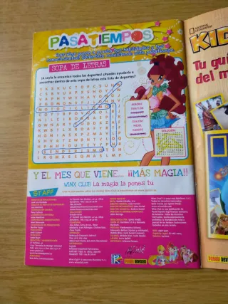 Lote de revistas winx