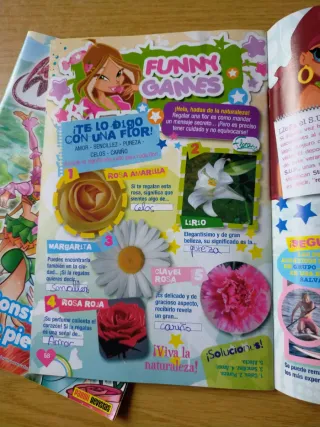 Lote de revistas winx