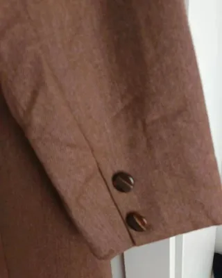 Abrigo Retro Vintage Marrón