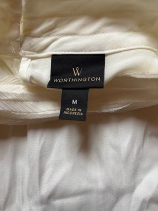 Blusa blanca sin mangas