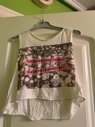 Camiseta floral Money Cannot Buy