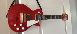 Guitarra Eléctrica Juguete Roja
