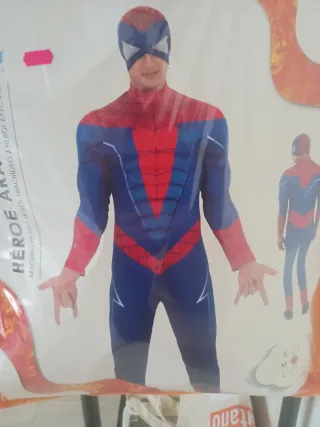 Disfraz Spiderman Talla S/M