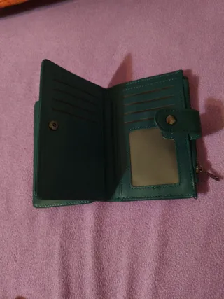 Cartera/monedero verde