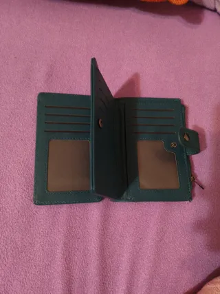 Cartera/monedero verde