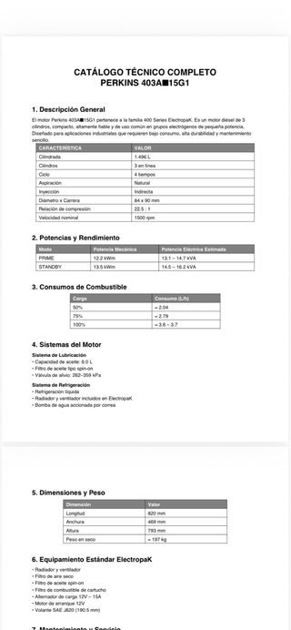 Generador Diesel AYERBE