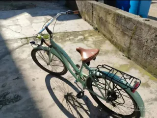Bicicletta Cruiser Azzurra