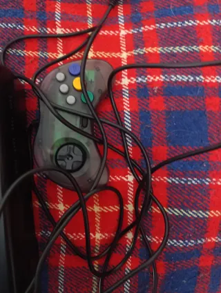 Sega Saturn v1 con Saroo - Negro